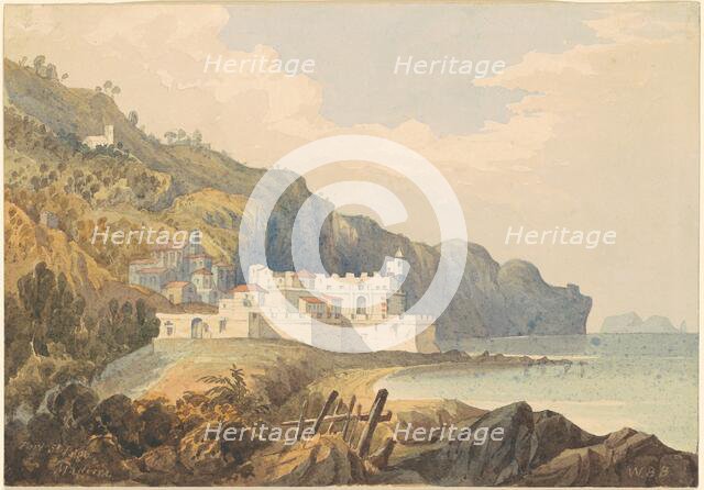 Fort St Lago, Madeira, c. 1850. Creator: William Brenton Boggs.