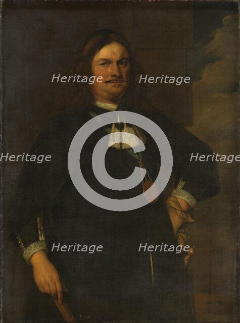 Portrait of Adriaen Banckert (c.1620-1684), Vice Admiral of Zeeland, c.1648-c.1670. Creator: Hendrick Berckman.