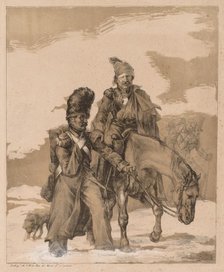 Return from Russia, c. 1818. Creator: Théodore Géricault (French, 1791-1824).