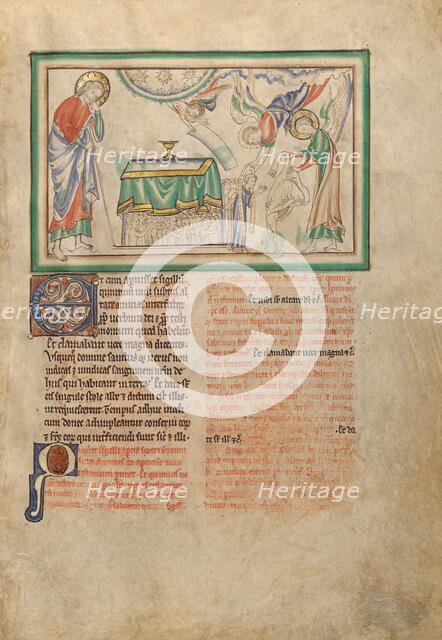 The Opening of the Fifth Seal: The Souls of the Dead Receiving White Robes, about 1255-1260. Creator: Unknown.