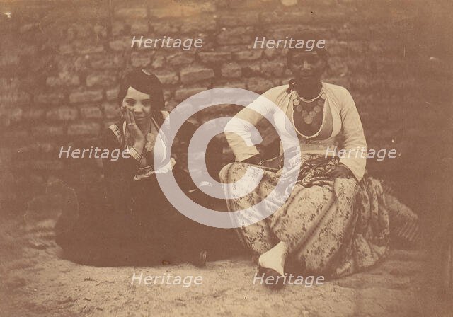 Two Gypsy Women, 1850s-60s. Creator: Unknown.