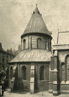 'The Temple Church', 1908. Artist: Unknown.
