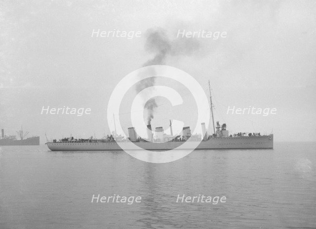 'HMS Broke', 1914. Creator: Kirk & Sons of Cowes.
