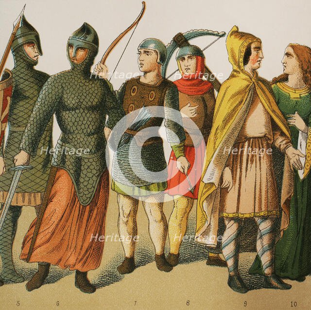 Normans, 1000-1100, (1884).  Creator: Unknown.