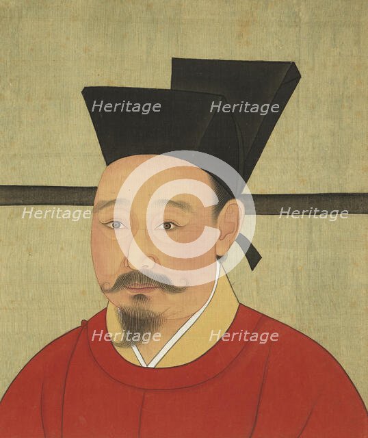 Portrait of the Emperor Xiaozong of Song (1127-1194). Creator: Chinese Master.