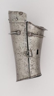 Defense for the Lower Left Forearm (Vambrace), Italian, ca. 1400-1425. Creator: Unknown.