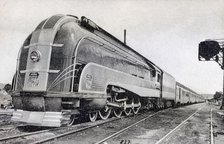 Passenger train, Pullman of the Pacific Union, America, 20th century. Artist: Unknown