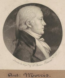 Anthony Morris, 1802. Creator: Charles Balthazar Julien Févret de Saint-Mémin.