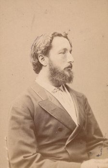 [Sir Frederic Leighton], 1860s. Creator: John & Charles Watkins.