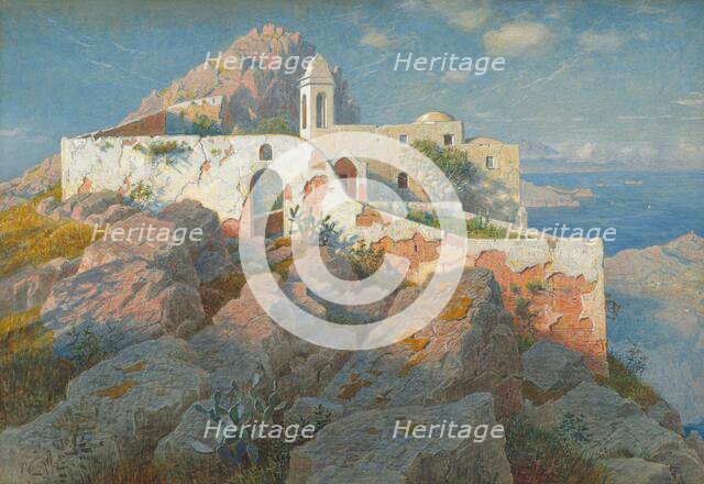 Santa Maria a Cetrella, Anacapri, c. 1892. Creator: William Stanley Haseltine.