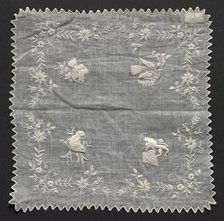 Handkerchief, 1800s. Creator: Unknown.