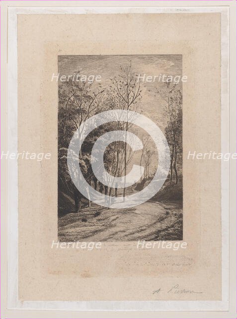 Little Birds, 1850. Creator: Charles Francois Daubigny.