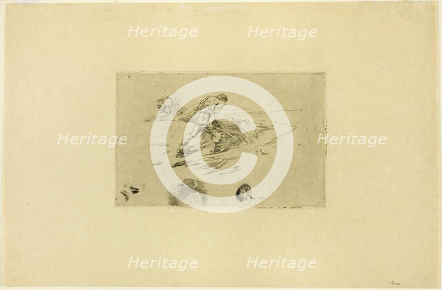 Toil, II, n.d. Creator: Félicien Rops.