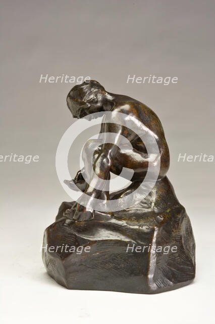 Woman with Crab, c. 1886. Creator: Auguste Rodin.