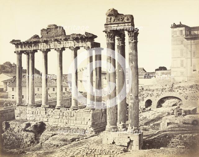 Untitled (Ruins of Roman Forum), c. 1867. Creator: Robert MacPherson.