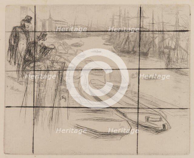 The Little Pool, 1861. Creator: James Abbott McNeill Whistler.