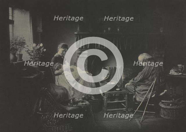 Dawn and Sunset, 1885. Creator: Henry Peach Robinson (British, 1830-1901).