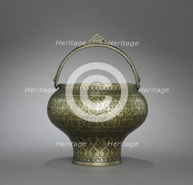 Bath Pail (satl), c. 1580-1610. Creator: Unknown.