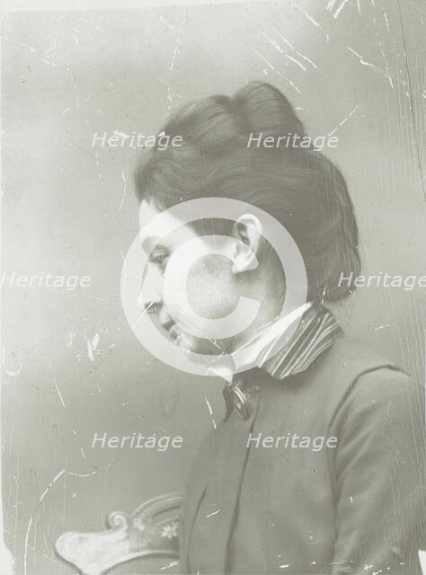 Female portrait, 1880s. Creator: Thomas Eakins.