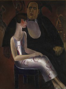 Paul-Gustave van Hecke and His Wife Norine De Schrijver, 1923. Creator: Frits van den Berghe.