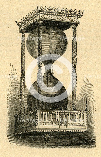 'Pulpit Hour-Glass', 1897. Creator: Unknown.