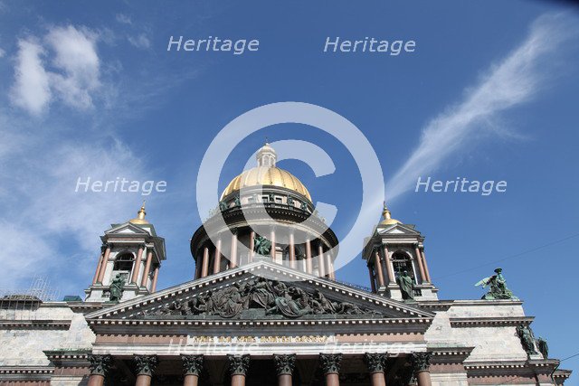 St Isaac's Cathedral, St Petersburg, Russia, 2011. Artist: Sheldon Marshall