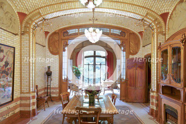 Maison Atelier Horta (Horta Museum), 23-25 Rue Americaine, Brussels, Belgium, c2014-2017. Artist: Alan John Ainsworth.