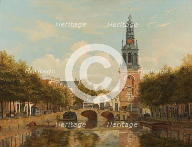 The Torensluis and the Jan Roodenpoortstoren in Amsterdam, 1829. Creator: Hendrik Gerrit ten Cate.