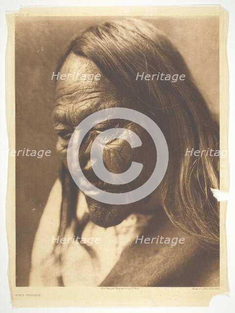 Two Strike, 1907. Creator: Edward Sheriff Curtis.