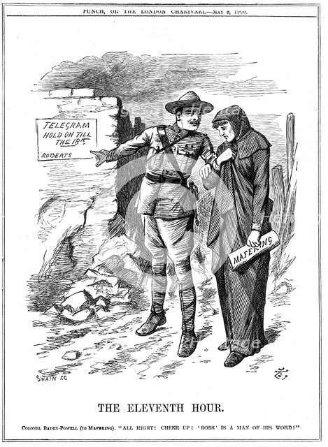 Robert Stephenson Smyth Baden-Powell (1857-1941), British soldier, 1900. Artist: Unknown