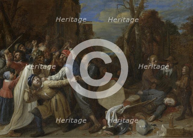 Death is Fierce and Quick, 1648-1649. Creator: Joos van Craesbeeck.