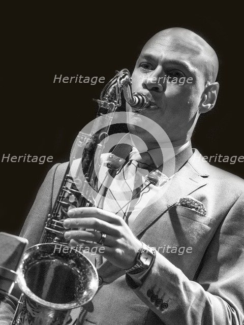 Branford Marsalis, 2015. Artist: Alan John Ainsworth.