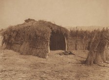 Gahuilla House in Desert, 1924. Creator: Edward Sheriff Curtis.