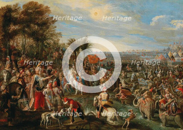 The Departure of Hannibal, Early 18th cen.. Creator: Anonymous.