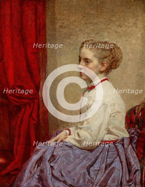 Portrait of Amelia G. Studley, date unknown. Creator: Joseph Oriel Eaton.