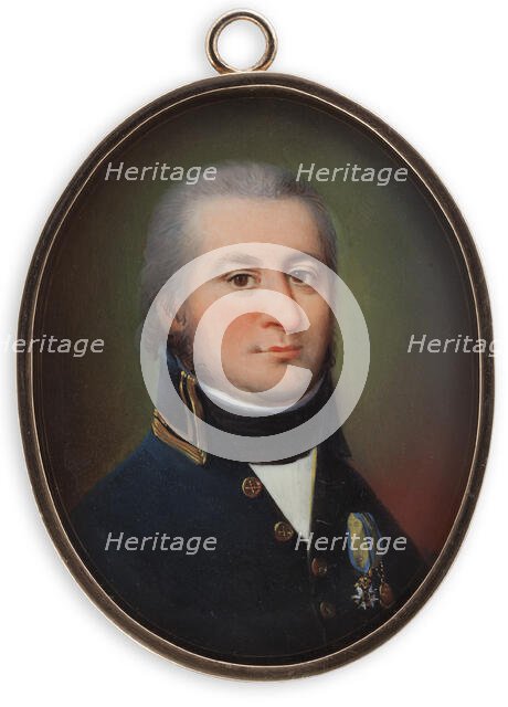 Double Portrait, Father and Son, 1809. Creator: Johann Carl Frederik Viertel.