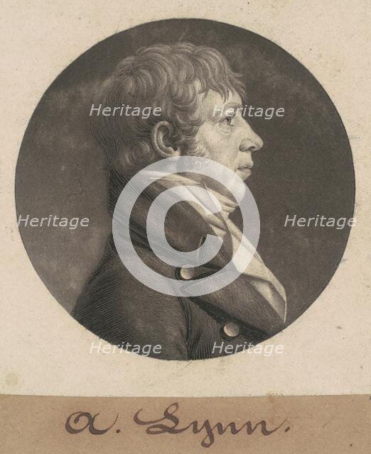 Adam Lynn, 1805. Creator: Charles Balthazar Julien Févret de Saint-Mémin.