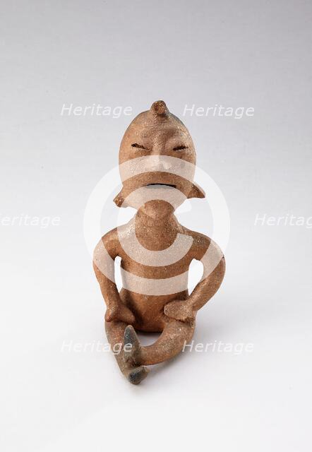 Seated figure (raingod), 1880-1910. Creator: Unknown.