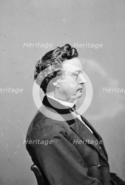 Richard Yates of Illinois, between 1855 and 1865. Creator: Unknown.