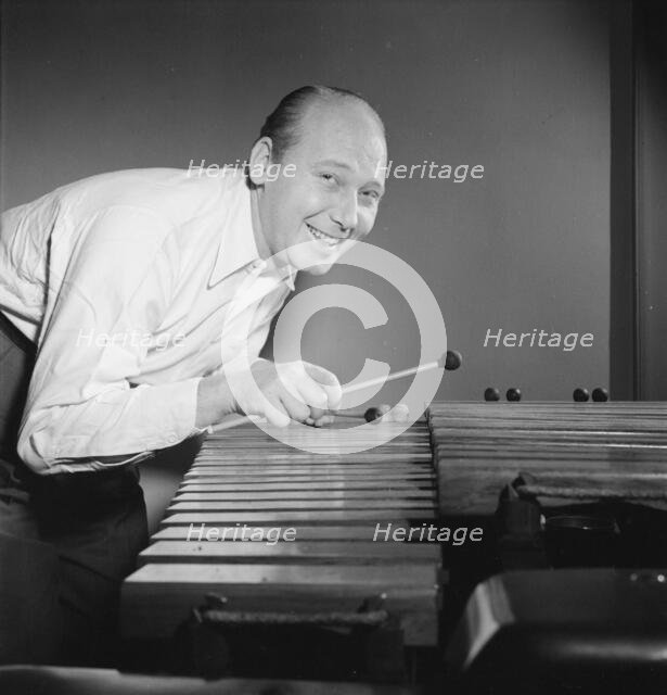 Portrait of Red Norvo, New York, N.Y.(?), ca. Feb. 1947. Creator: William Paul Gottlieb.