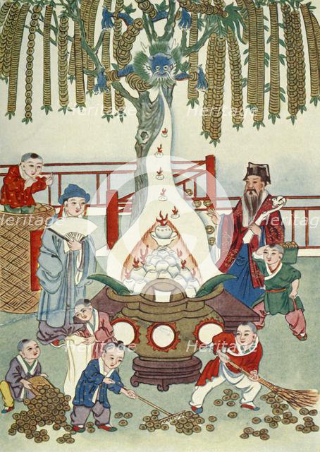 'The Money-Tree', 1922. Creator: Unknown.