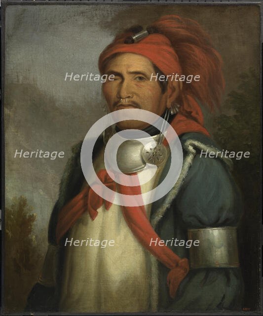 Tenskwatawa, c. 1830-1833. Creator: Henry Inman.