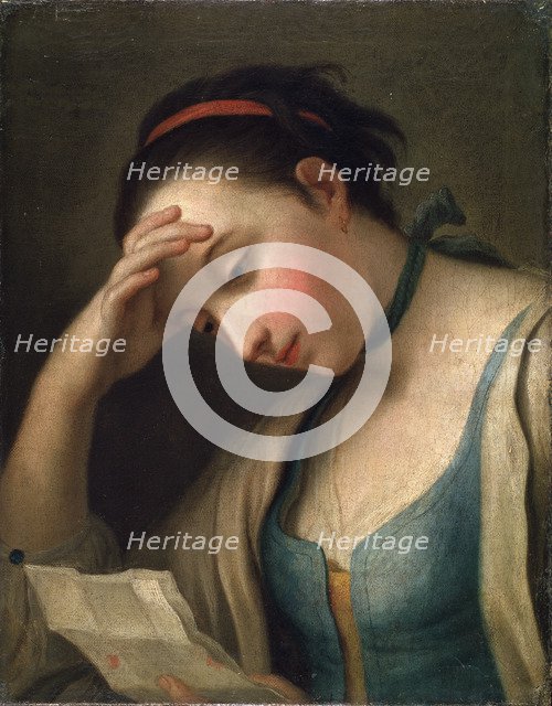 'Female Portrait', 18th century. Artist: Pietro Rotari