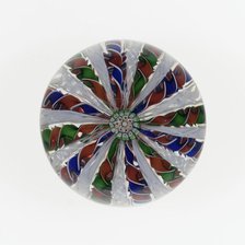 Paperweight, France, c. 1845-60. Creator: Saint-Louis Glassworks.