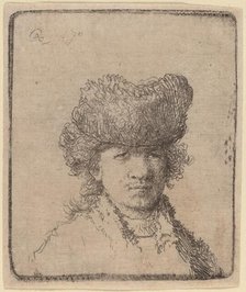Self-Portrait in a Fur Cap, 1630. Creator: Unknown.