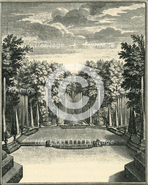 The Bosquet du Théâtre d'Eau in the gardens at Versailles, France, (1903). Creator: Unknown.