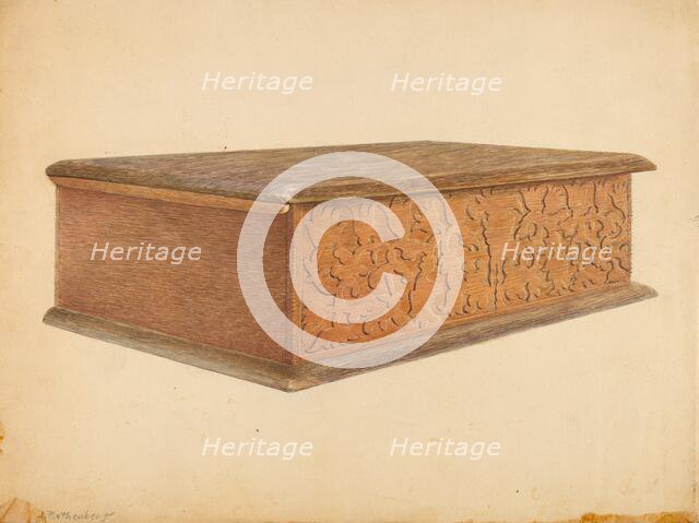 Desk Box, c. 1937. Creator: Joseph Rothenberg.