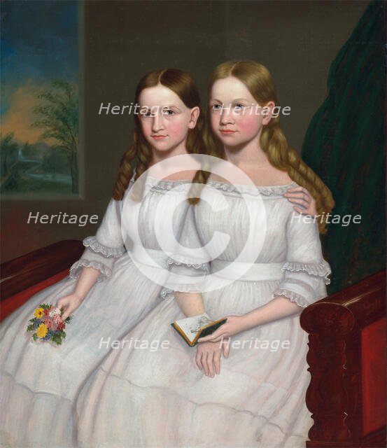 Dennison Sisters, c1845. Creator: Unknown.