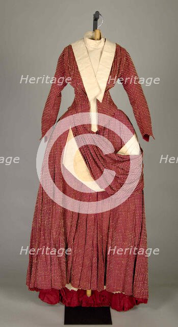 Dress, American, ca. 1885. Creator: Catherine Donovan.