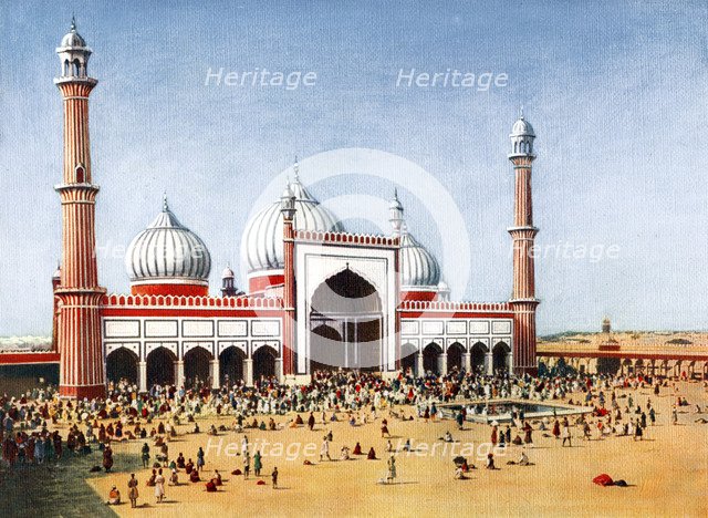 The Jumma Musjid, Delhi, India, early 20th century. Artist: Unknown